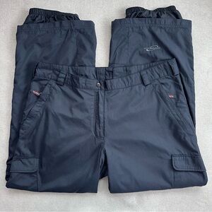 Women’s Obermeyer Cargo Snow Ski Pants. Black. Size 18.